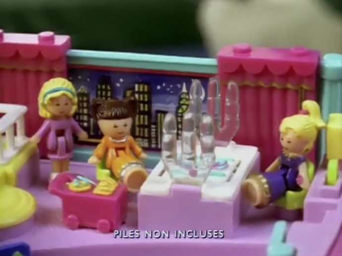Polly pocket Diner lumière INA