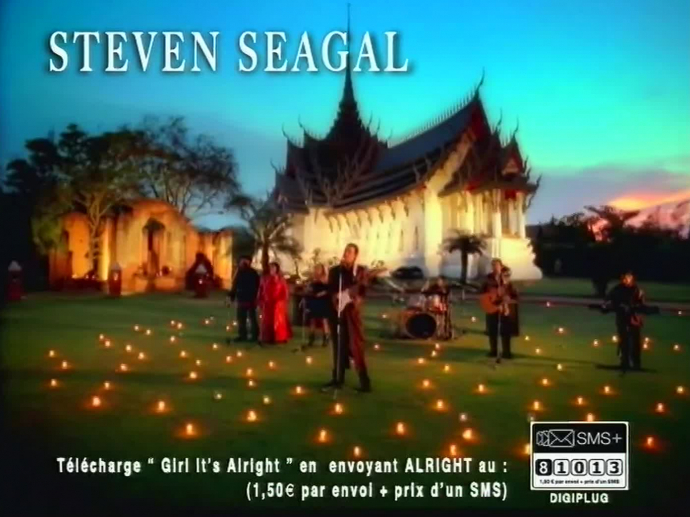 Steven seagal : Seagal album version 16 secondes | INA