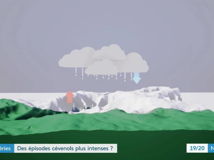 L'augmentation de la fréquence et de l'intensité des épisodes cévenols