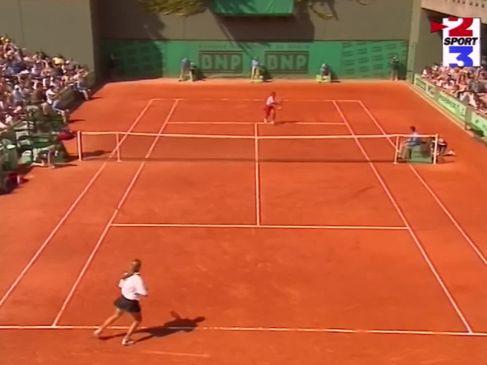 Simple dames Amélie Mauresmo Jolene Watanabe INA