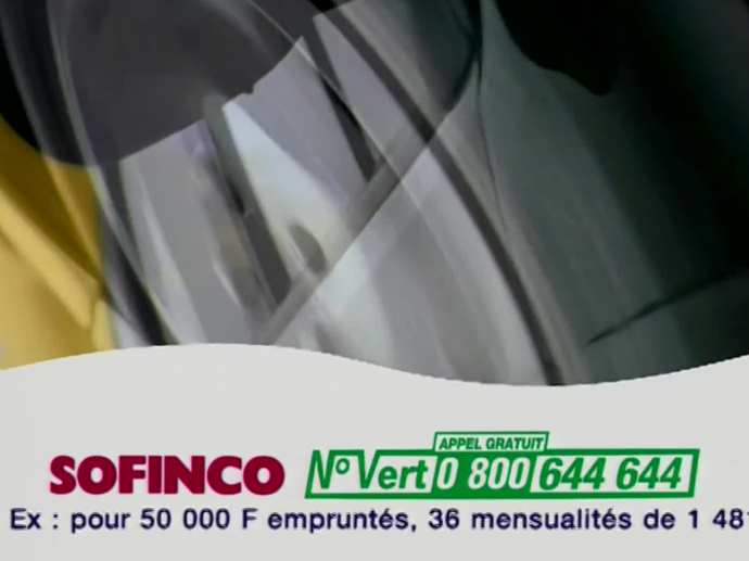 Sofinco Prêt auto spécial mondial INA