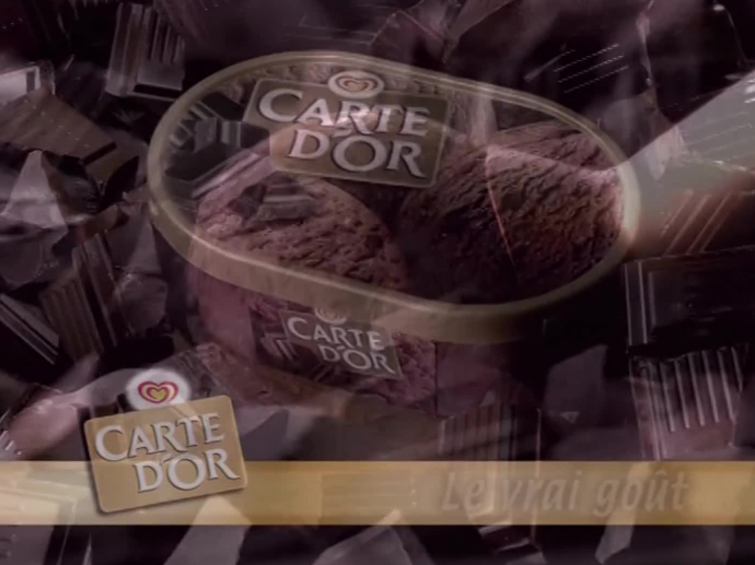 Miko carte d'or : Scooping chocolat noir | INA
