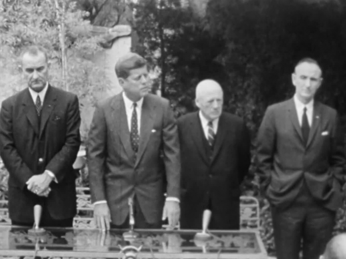 Kennedy et les leaders démocrates INA