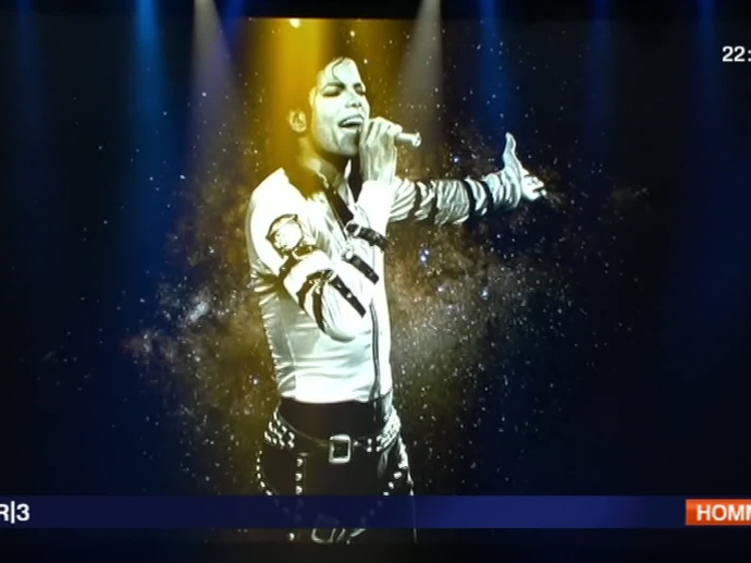 Hommage à Michael Jackson au Staples Center INA