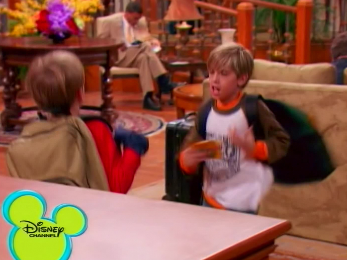 Disney channel la vie de palace de Zack et Cody INA