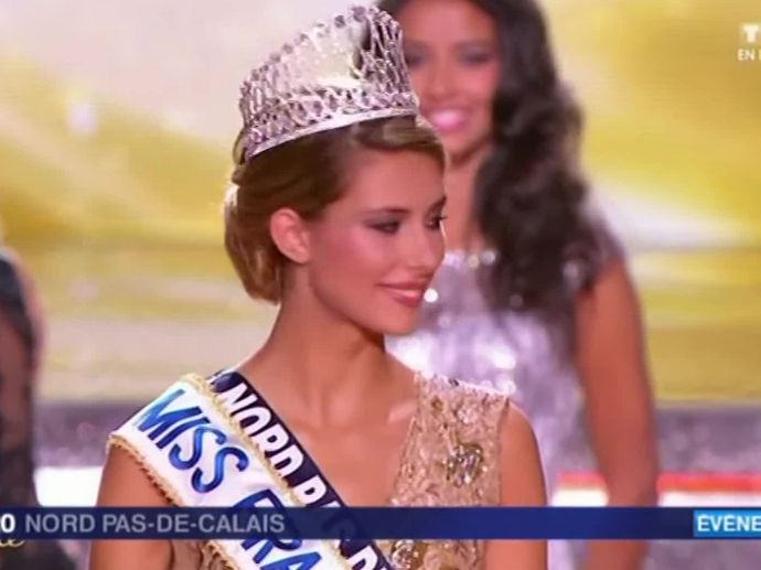 Le Sacre De Camille Cerf Miss France 2015 Ina 