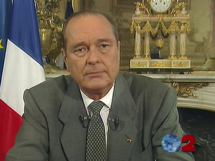 CHIRAC BON POUR LE SERVICE! (Couverture rigide