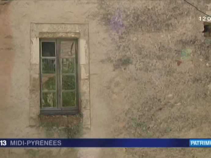 Maison d'André Breton à Saint Cirq Lapopie à vendre INA