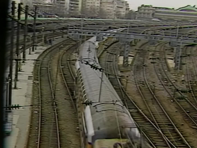 Visite des voies ferrées miniatures sous la gare de l'est