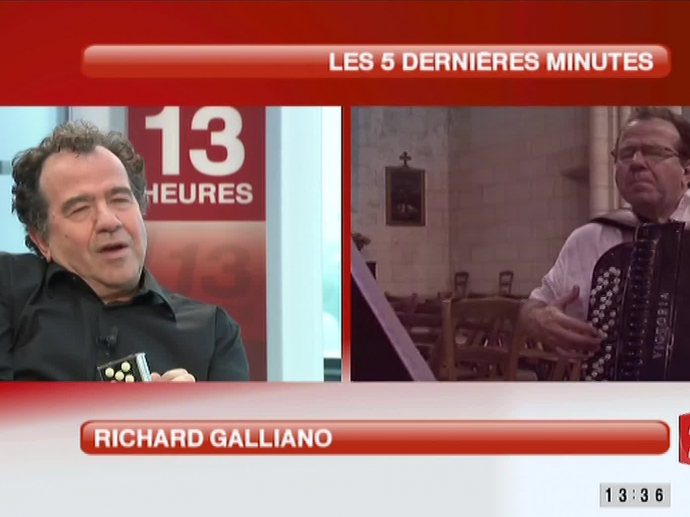 Les 5 dernières minutes Richard Galliano INA