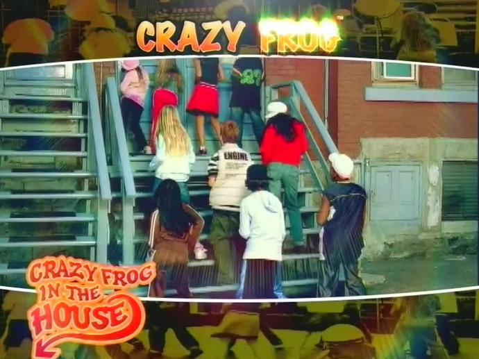 Single crazy frog in the house INA