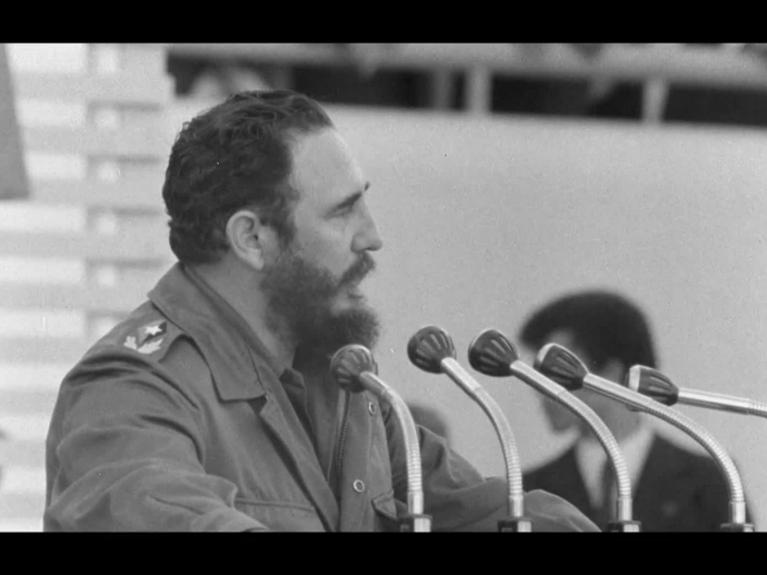 Visita de Houari Boumediene = Visite de Houari Boumédiene INA