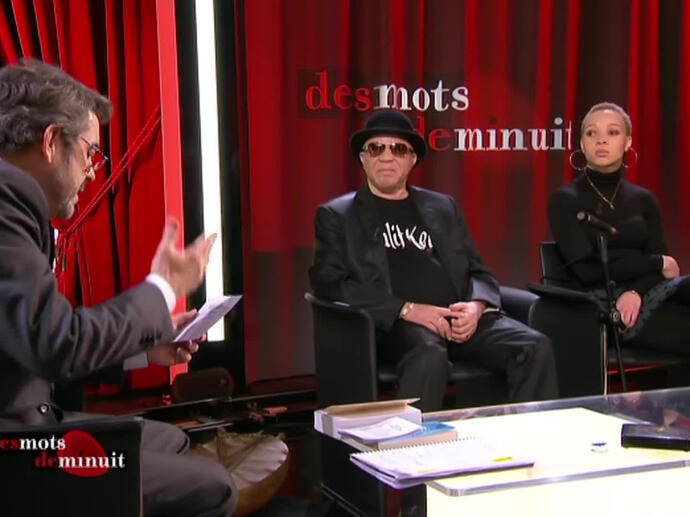 Salif Keita et sa fille Nantenin Keita