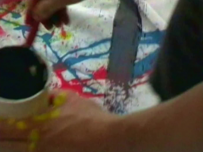 converse peinture