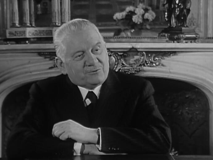 Alain Poher, le remplaçant de la République INA