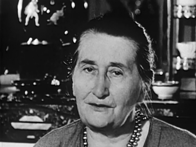 Céleste Albaret et Proust INA