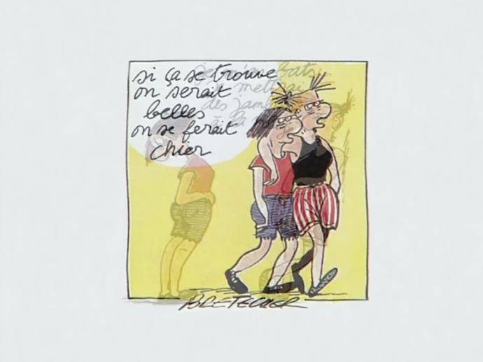 Claire Bretécher : Agrippine et les copines | INA