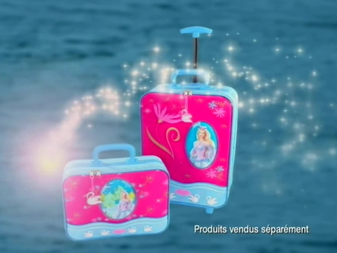 Barbie princesse lac des cygnes Barbie swan lake textile INA