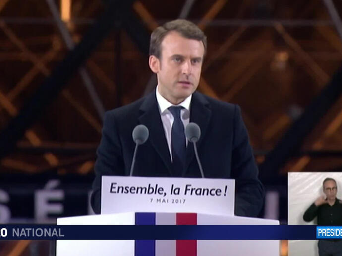 Présidentielle 2017 : Discours De Victoire D'Emmanuel Macron Une ...