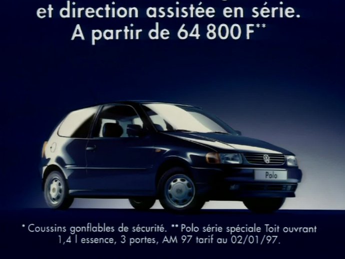 Volkswagen Polo Toit ouvrant INA