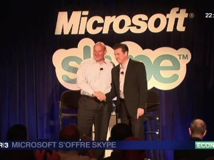 Microsoft rachète Skype | INA