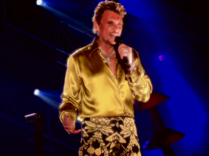 johnny hallyday l'envie tour eiffel