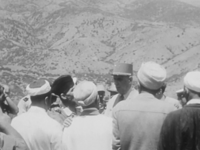 Charles de Gaulle avec gen Henri Giraud, Alger, Algérie, 1943 Photo Stock - Alamy