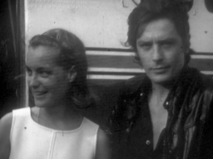 Alain Delon et Romy Schneider La piscine INA