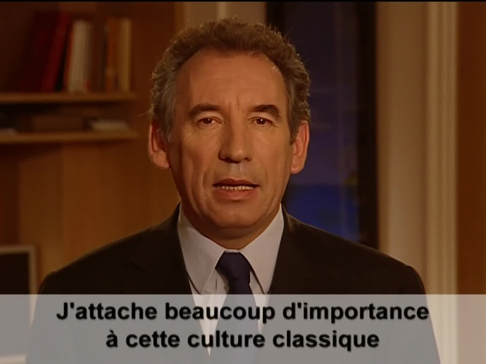 François Bayrou | INA