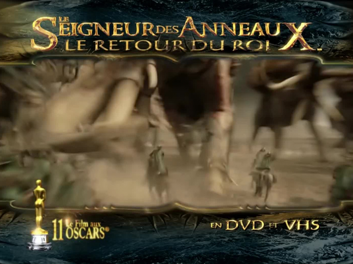 Le seigneur des anneaux : Retour du roi -4 logos version 16 secondes | INA