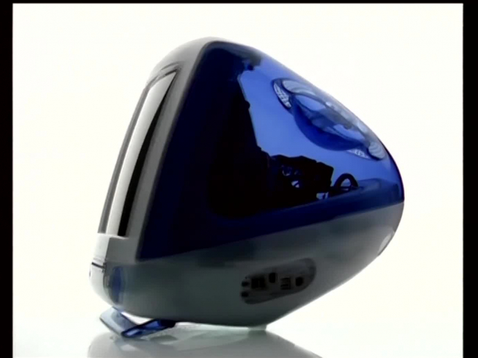 Mac Computer Indigo Color Apple consumer I mac : Indigo | INA