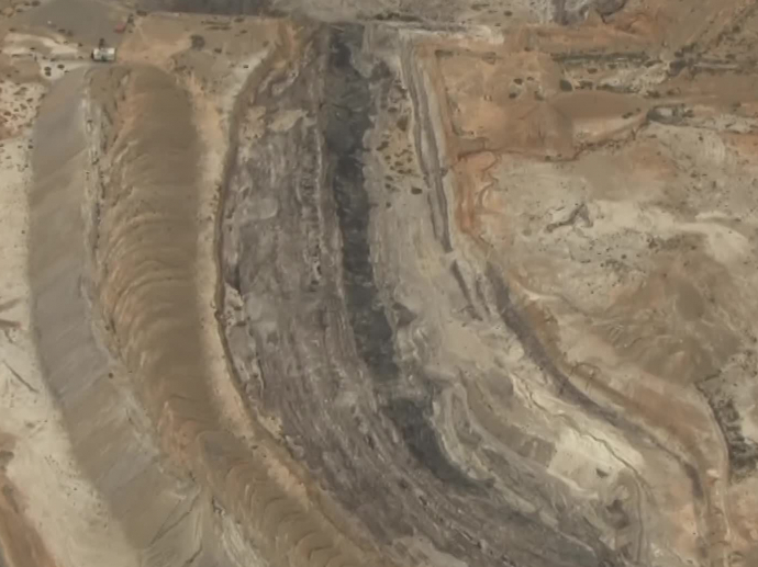 Australie mine de charbon de Leigh Creek INA