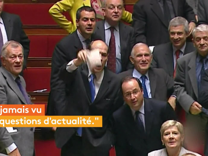 Les dessous de l'Hémicycle Le bras d'honneur et les intrusions INA