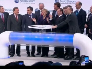 <p>Inauguration Nrd Stream 1, 2011</p>